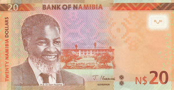 PN17d Namibia - 20 Dollars (2022)
